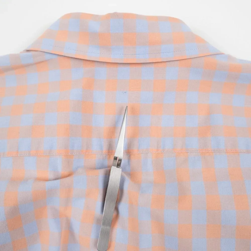 J. CREW Quality Woven Shirts Tailored by J.Crew light blue peach shirt s…